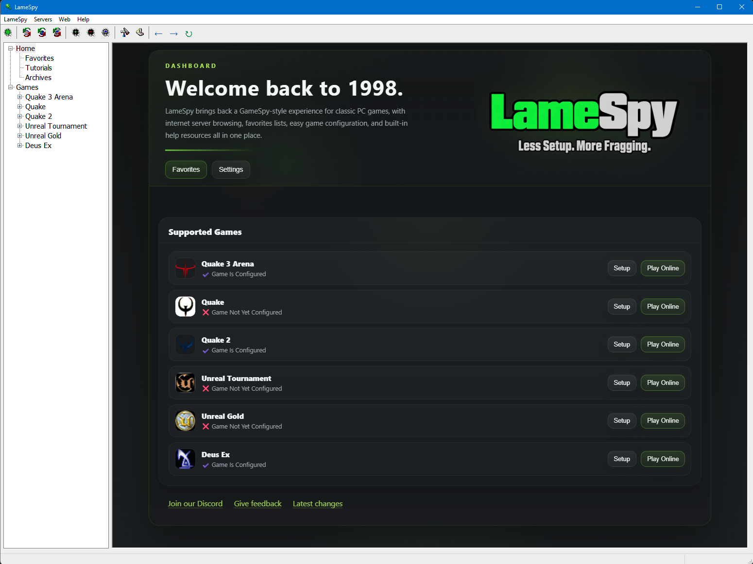 LameSpy logo